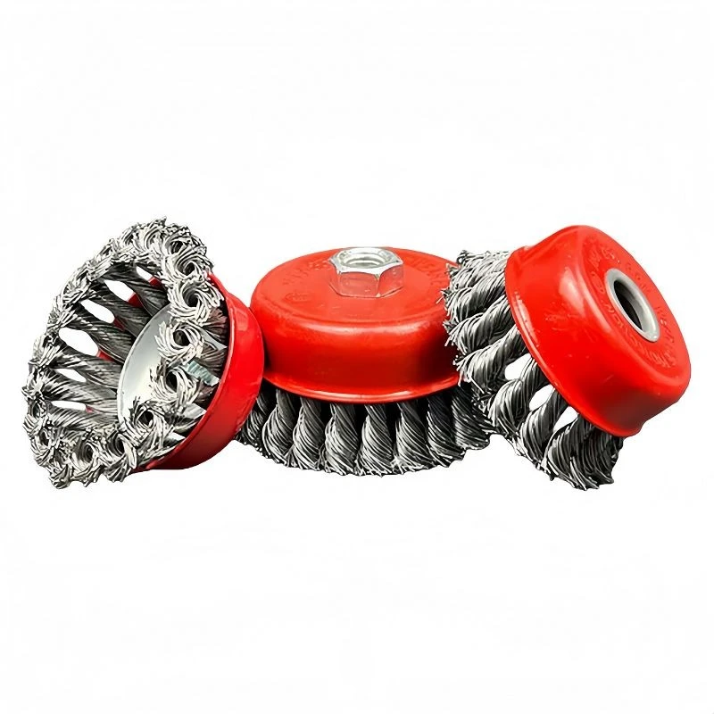 Knotted Wire Cup Brush Twisted suppliers